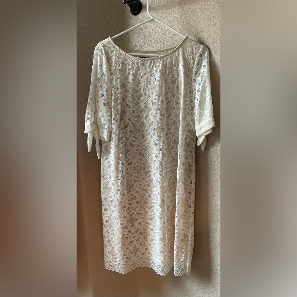 White dress